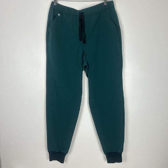 FIGS Men’s Tansen Jogger Limited edition Forest Green Scrub Pants Size L - Picture 1 of 11